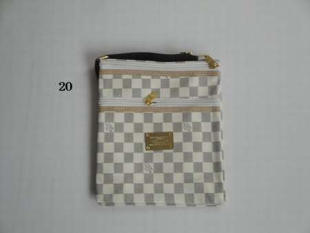 sacoche louis vuitton blanche